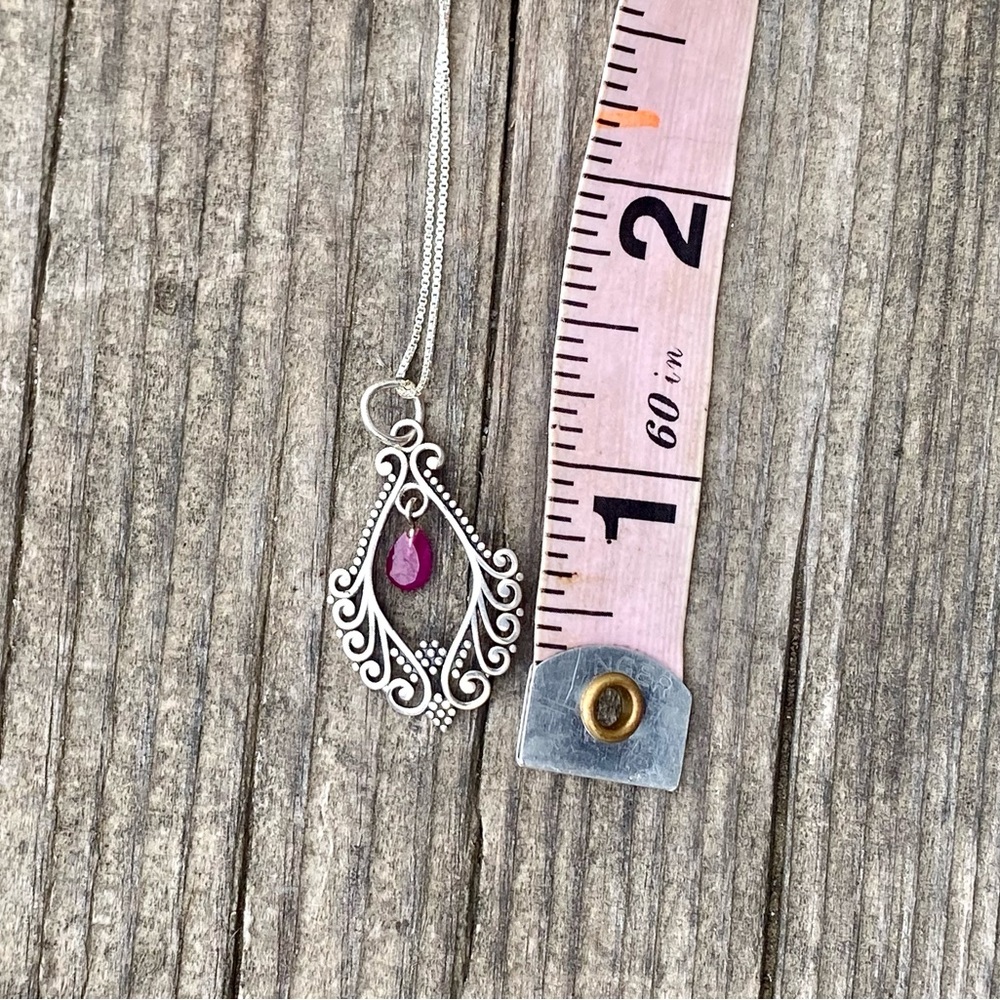 Ruby Necklace - Picture 11 of 12